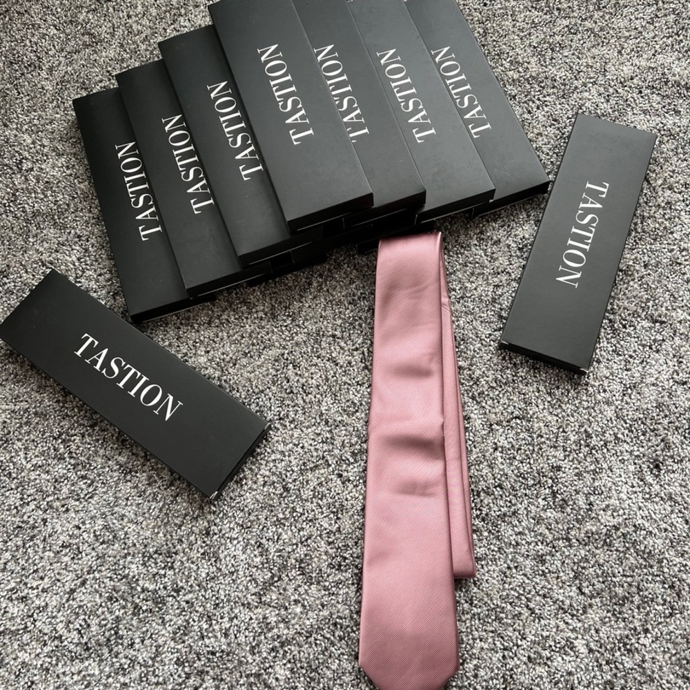 Pink Men's Tie